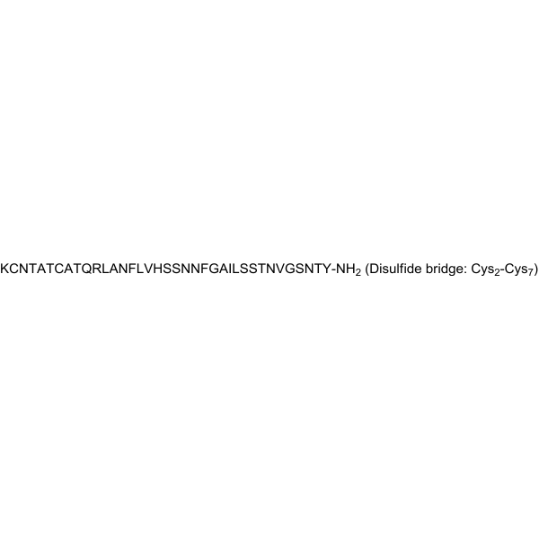 Amylin, amide, human 122384-88-7